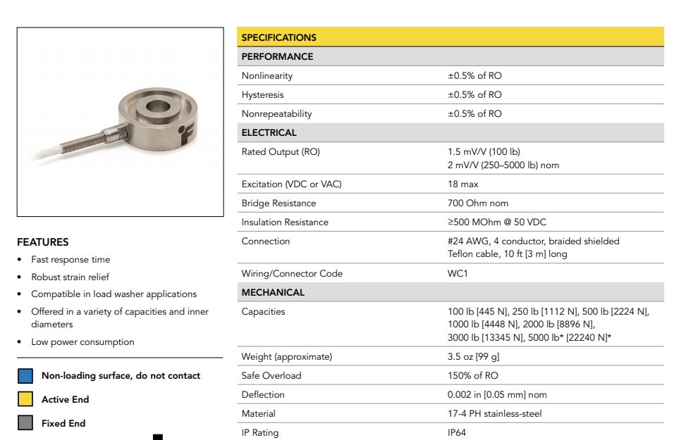 LTH350-100lb稱(chēng)重傳感器