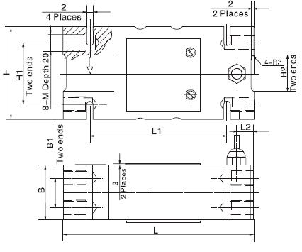  B6F-C3-100kg-3B6稱(chēng)重傳感器